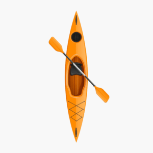 Kaya with Paddles